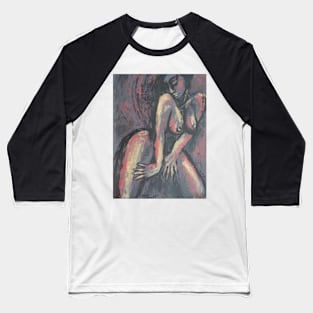 Posing - Female Nude Baseball T-Shirt